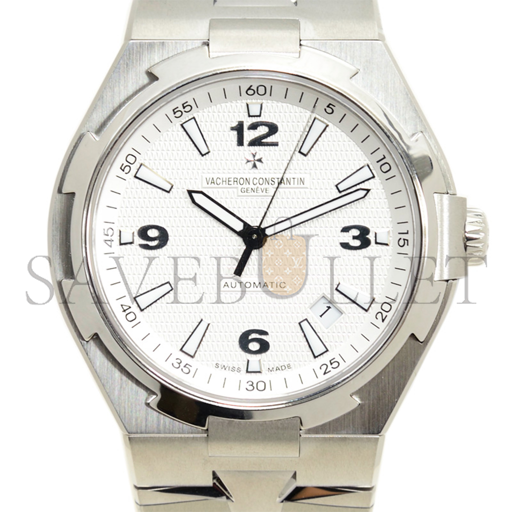 vacheron co*sta*t*n overseas auT0matic stainless steel silver watch 47040/b01a-9093